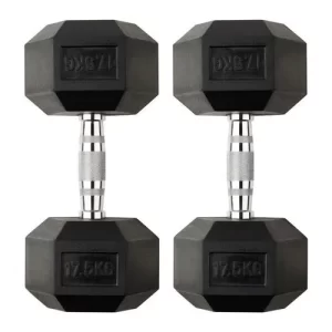 HEX-PRO kézi súlyzó párban 2x17,5kg