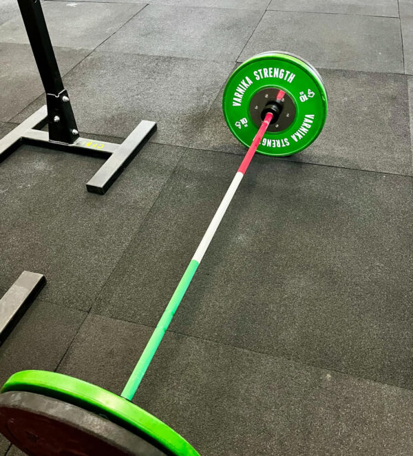 Varnika Strength Olimpiai női rúd, Magyar Trikolór markolat - Image 3