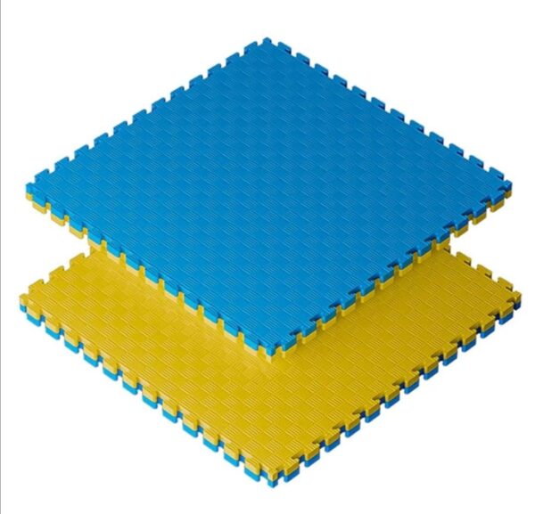 Puzzle Tatami  1,04x1,04 mx40 mm (sárga-kék)