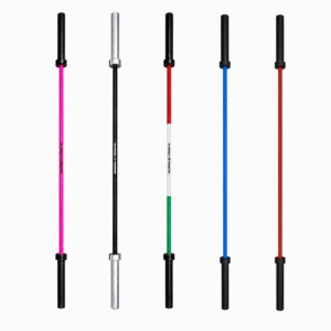 Varnika Strength Olimpiai női rúd, 2010 mm, 50 mm, 680 kg-ig terhelhető, kerámia markolat (Pink, fekete, kék, piros, Magyar trikolór színekben)